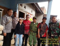 Silaturahmi Khamtibmas Guna Mewujudkan Situasi Kondusif,Diwilayah Hukum Polres Sumedang Polsek Sukasari Khususnya Diwilayah Desa Sukasari