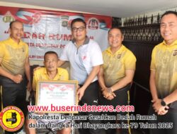 Kapolresta Denpasar Serahkan Bedah Rumah dalam Rangka Hari Bhayangkara ke-79 Tahun 2025