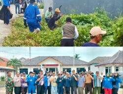 Aparatur Desa Kedung Pengawas Giat Kerja Bhakti Massal