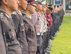 Kapolres Pagar Alam Erwin Aras Genda Pimpin Langsung Upacara Peringatan Hari Lahir Pancasila