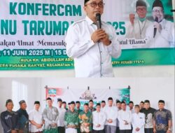 KH. Lahmudin dan Ust. Syamsurizal Terpilih Pimpin MWCNU Tarumajaya – Kab. Bekasi dalam Konfercam ke-2