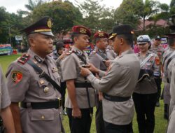 Kapolres Pagar Alam Erwin Aras Genda Pimpin Langsung Sertijab Serah Terima Jabatan