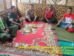 Silaturahmi Sinergritas TNI -POLRI Guna Mewujudkan Situasi Kondusif,diwilayah Hukum Polres Sumedang Polsek Sukasari