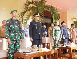 Upacara Peringatan HUT Bhayangkara ke-79 Polres Pagar Alam Berjalan Dengan Lancar Dan Penuh Khidmat