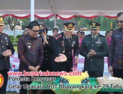 Polresta Denpasar Gelar Upacara HUT Bhayangkara ke-79 Tahun 2025