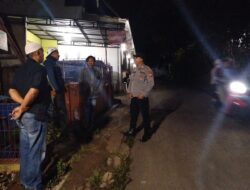 Anggota Polsek Sukasari Laksanakan Patroli KRYD Blue Light / Malam hari di Wilayah Kecamatan Sukasari Kabupaten Sumedang
