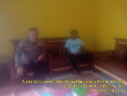 Silaturahmi Khamtibmas Guna Mewujudkan Situasi Kondusif,Diwilayah  Hukum Polres Sumedang Polsek Sukasari Khususnya Diwilayah Desa Nanggerang