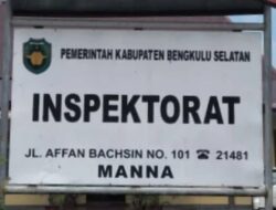 Inspektorat Bengkulu Selatan Akan Tindaklanjuti Dugaan Penyalahgunaan Dana Desa