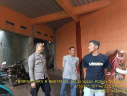 Silaturahmi Khamtibmas guna mewujudkan situasi Kondusip,diwilayah Hukum Polres Sumedang Polsek Sukasari khususnya desa  Sindangsari