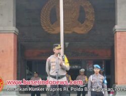 Amankan Kunker Wapres RI. Polda Bali Libatkan 701 Personil
