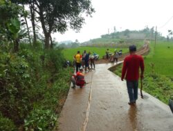 Bhabinkamtibmas Desa Genteng Melaksanakan Giat Sambang Dan Silaturahmi Kepada kepala warga binaan.