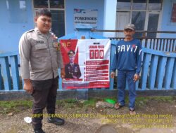Bhabinkamtibmas Desa Tanjungwangi Sosialisasikan Layanan Kepolisian 110 Bebas Pulsa kepada Warga