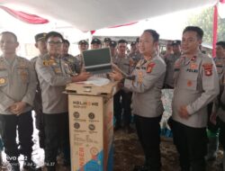 Kapolres Lahat Lakukan Kunker ke Polsek Jarai dan Polsek Pajar Bulan