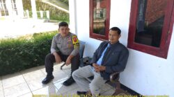 Briptu Diwan Ahmad melaksanakan sambang/silatrahmi Kamtibmas dan dumas keliling dalam rangka BEYOND TRUST PRESISI