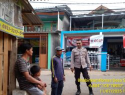 SIilaturahmi kamtibmas guna mewujudkan situasi kondusip,diwilayah hukum polres sumedang polsek sukasari khususnya desa ssukasari