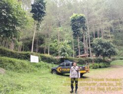 Kapolsek Sukasari Beserta Anggota Unit Samapta Memberikan Himbauan Khamtibmas Sebagai Langkah Preventif Demi Terciptanya Situasi yang Kondusif