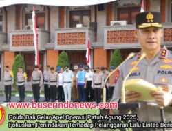 Polda Bali Gelar Apel Operasi Patuh Agung 2025, Fokuskan Penindakan Terhadap Pelanggaran Lalu Lintas Berisiko Tinggi