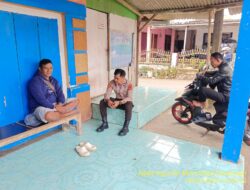 Aipda Agus Sukmana bersama Aipda Tri Mukti Laksanakan Silaturahmi Kamtibmas dan Dumas Keliling dalam Rangka BEYOND TRUST PRESISI.