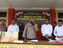 ‎Polres Majalengka Amankan Pelaku Pengeroyokan Polisi Saat Hadang Geng Motor Bersenjata