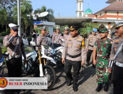 Kapolres Kudus Pimpin Apel Gelar Pasukan Operasi Patuh Candi 2025, Dorong Kesadaran Tertib Berlalu Lintas
