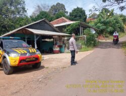 Antisipasi terjadinya C3 (Curas,Curat, dan Curanmor) Polsek Tanjungmedar Polres Sumedang Polda Jabar melaksanakan KRYD siang hari