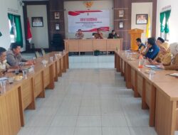 Kapolsek Sukasari Hadiri Monitoring kegiatan rapat mingguan rutin di kecamatan Sukasari.
