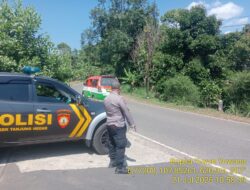 Antisipasi terjadinya C3 (Curas,Curat, dan Curanmor) Polsek Tanjungmedar Polres Sumedang Polda Jabar melaksanakan KRYD siang hari