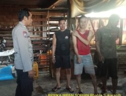 Bhabinkamtibmas Desa Sukarapih Melaksanakan Giat Sambang Dan Silaturahmi Kepada Warga masyarakat.