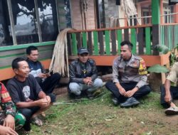 Polsek Sukasari Polres Sumedang Mensosialisasikan LAYANAN KEPOLISIAN 110 BEBAS PULSA