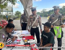 Polda Bali Bersama Dishub dan Jasa Marga Tertibkan Kendaraan Overload di Kawasan Tol Bali Mandara