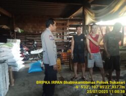 Bhabinkamtibmas Desa Sukarapih Melaksanakan Giat Sambang Dan Silaturahmi Kepada Warga masyarakat