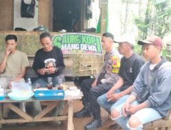 Silaturahmi Kamtibmas Guna Mewujudkan Situasi Kondusip,Diwilayah Hukum Polres Sumedang Polsek Sukasari Khususnya Desa Sindangsari 