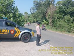 Antisipasi terjadinya C3 (Curas,Curat, dan Curanmor) Polsek Tanjungmedar Polres Sumedang Polda Jabar melaksanakan KRYD siang hari