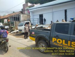 Langkah Preventif dilaksanakan Unit samapta sebagai upaya menjaga situasi kamtibmas yang kondusif pada siang hari diwilayah kec sukasari
