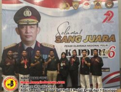 Kejurnas Kapolri Cup 6, Atlet Taekwondo Polda Bali Raih 2 Medali Perak dan 1 Perunggu