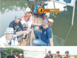 KRPH Pondok Tengah Ujungkrawang Pasang Plang Batas Wilayah Kawasan Hutan Petak 34