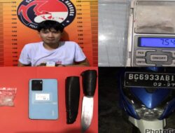 Satresnarkoba Polres Pagar Alam Gagalkan Peredaran Shabu 7,54 Gram, Seorang Kurir Diamankan