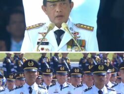 Pelantikan Pamong Praja Muda IPDN Angkatan XXXII Tahun 2025 Berlangsung Khidmat dan Aman di IPDN Jatinangor