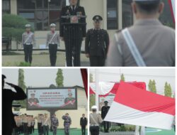 Polres Sumedang Gelar Upacara Peringatan HUT RI ke-80