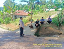 Aipda Agus Sukmana Laksanakan Silaturahmi Kamtibmas dan Dumas Keliling dalam Rangka BEYOND TRUST PRESISI.