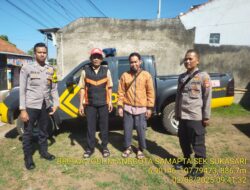 Langkah Preventif dilaksanakan unit samapta sebagai upaya menjaga situasi lamtibmas yang kondusif pada siang hari diwilayah kecamatan sukasari