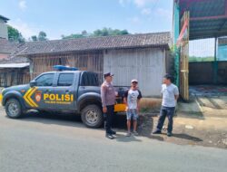 Unit  Samapta Sebagai upaya menjaga situasi kamtibmas yang kondusif pafa siang hari diwilayah kecamatan sukasari