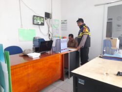 Bhabinkamtibmas Desa Banyuresmi Melaksanakan Giat Sambang Dan Silaturahmi Kepada Desa binaan