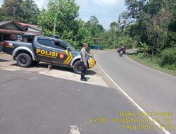 Antisipasi terjadinya C3 (Curas,Curat, dan Curanmor) Polsek Tanjungmedar Polres Sumedang Polda Jabar melaksanakan KRYD siang hari