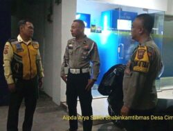 Mengantisipasi tindak kejahatan dan gangguan keamanan ,polsek cimalaka rutin melakukan patroli malam
