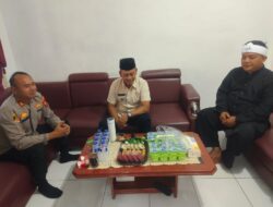 Sambang Kamtibmas Kapolsek Cimalaka AKP Muhyidin ,S.H MH dalam mewujudkan situasi kamtibmas yang aman kondusip