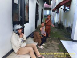 Aipda Agus Sukmana Laksanakan Silaturahmi Kamtibmas dan Dumas Keliling dalam Rangka BEYOND TRUST PRESISI.
