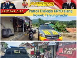 Kegiatan KRYD Siang Hari untuk Cegah C3 di wilayah hukum Kecamatan Tanjungmedar