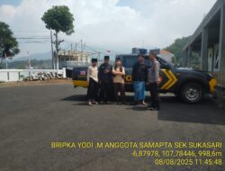 Langkah Preventif dilakasanakan Unit Samapta sebagai upaya menjaga situasi kamtibmas yang kondusif pada siang hari di wilayah Kec sukasari