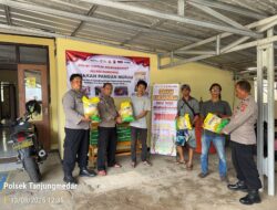 Polsek Tanjungmedar Gelar Gerakan Pangan Murah untuk Stabilisasi Harga Beras